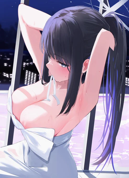 み、見え… サオリ #ブルアカ #BlueArchive 