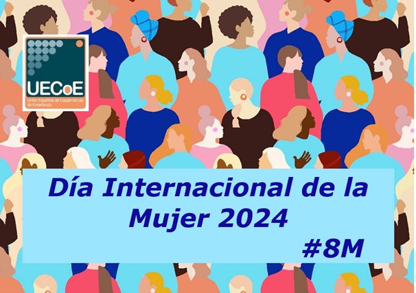 Hoy celebramos el Día Internacional de la Mujer  con lema 'Invertir en las mujeres: acelerar el progreso' y las #CooperativasdeEnseñanza asumen el reto destacando los roles esenciales e inseparables del trabajo decente y la igualdad de género.
#DíadelaMujer #8M