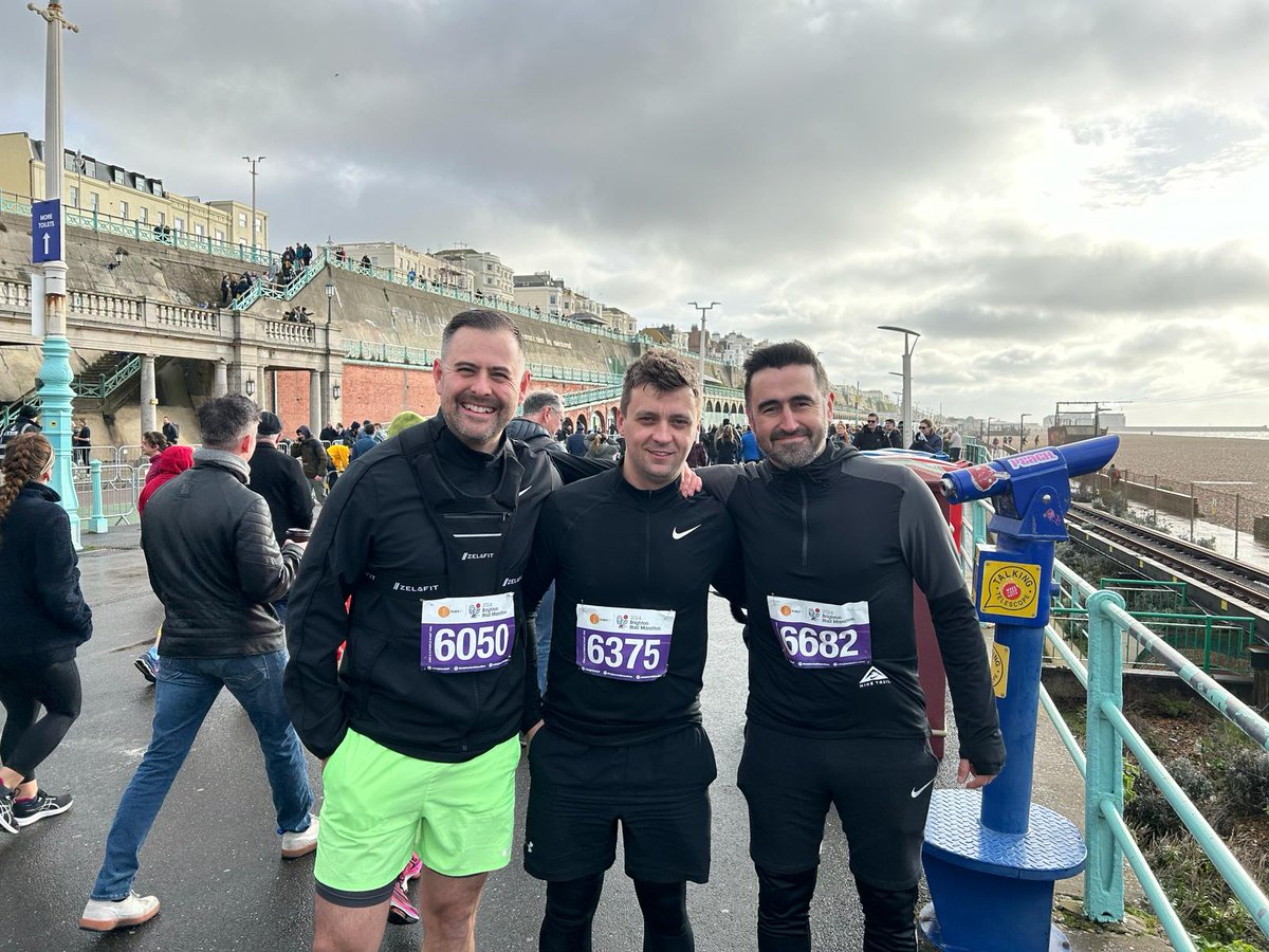 📣 £1,221 raised for @LighthouseClub_ 📣

Congratulations to Chris, Ollie and James who have raised £1,221 for Lighthouse Club in their recent Brighton Half Marathon fundraiser!

Thank you to everyone for their generous donations.

#WeAreAvolon
