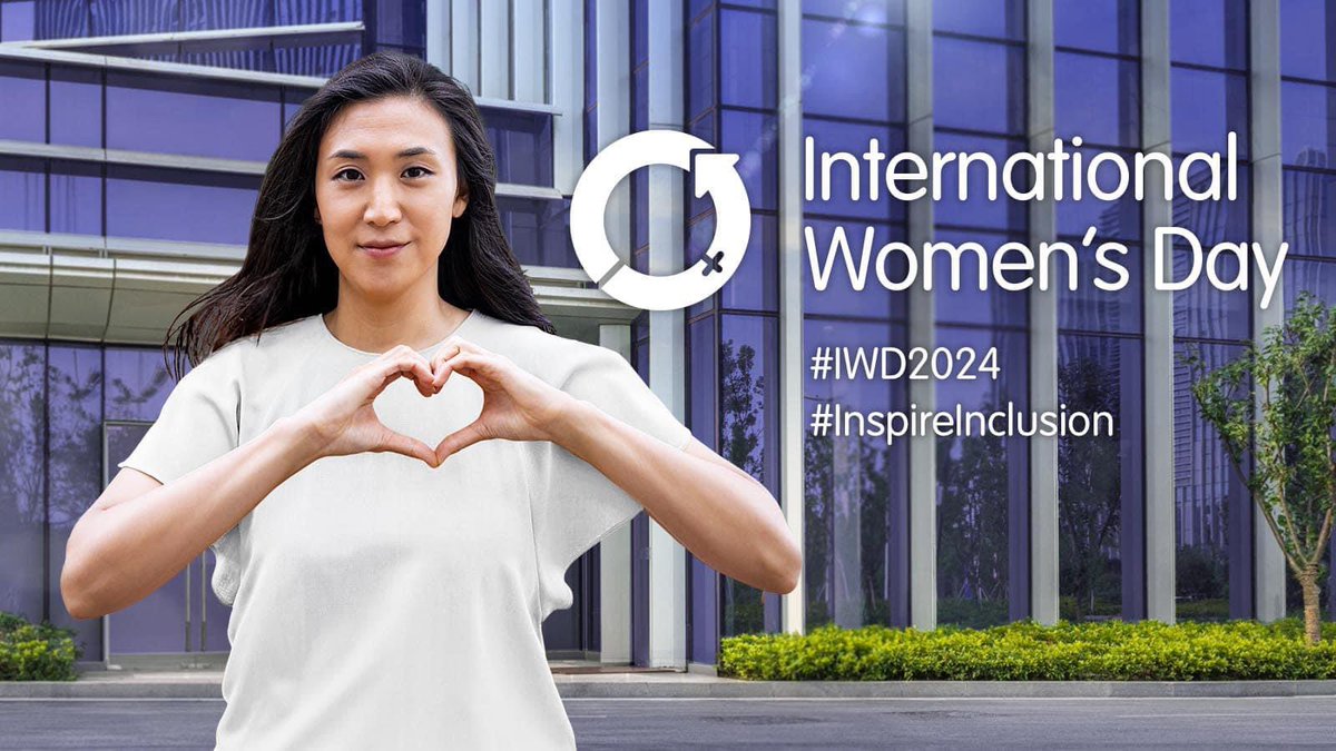 Together we can forge women's equality. Collectively we can all #InspireInclusion. #IWD2024 #InspireInclusivity