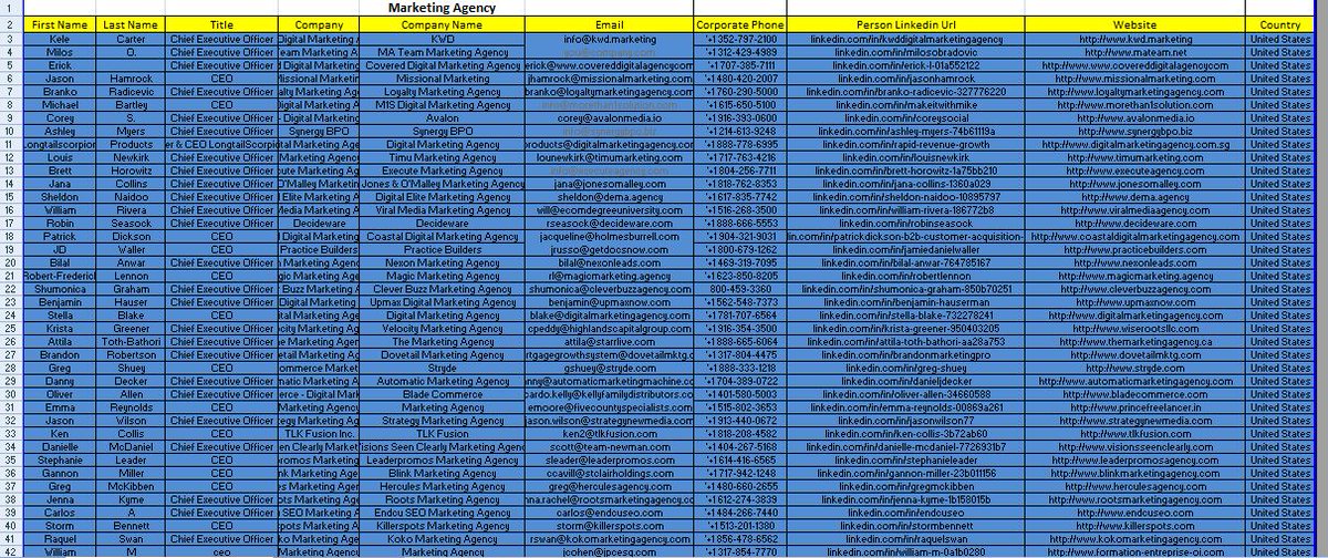 iahamed70714926's tweet photo. https://t.co/gBK5firP15
I will export quality linkedin b2b lead gen marketing in your industry
and Any Other Information That Is Needed
#leadgenerationsystem #leadgenerationtips #leadgenerationmastery #leadgenerationmachine #leadgenerationservices #leadgenerationsolutionsarizona https://t.co/Tr3yPTIluf
