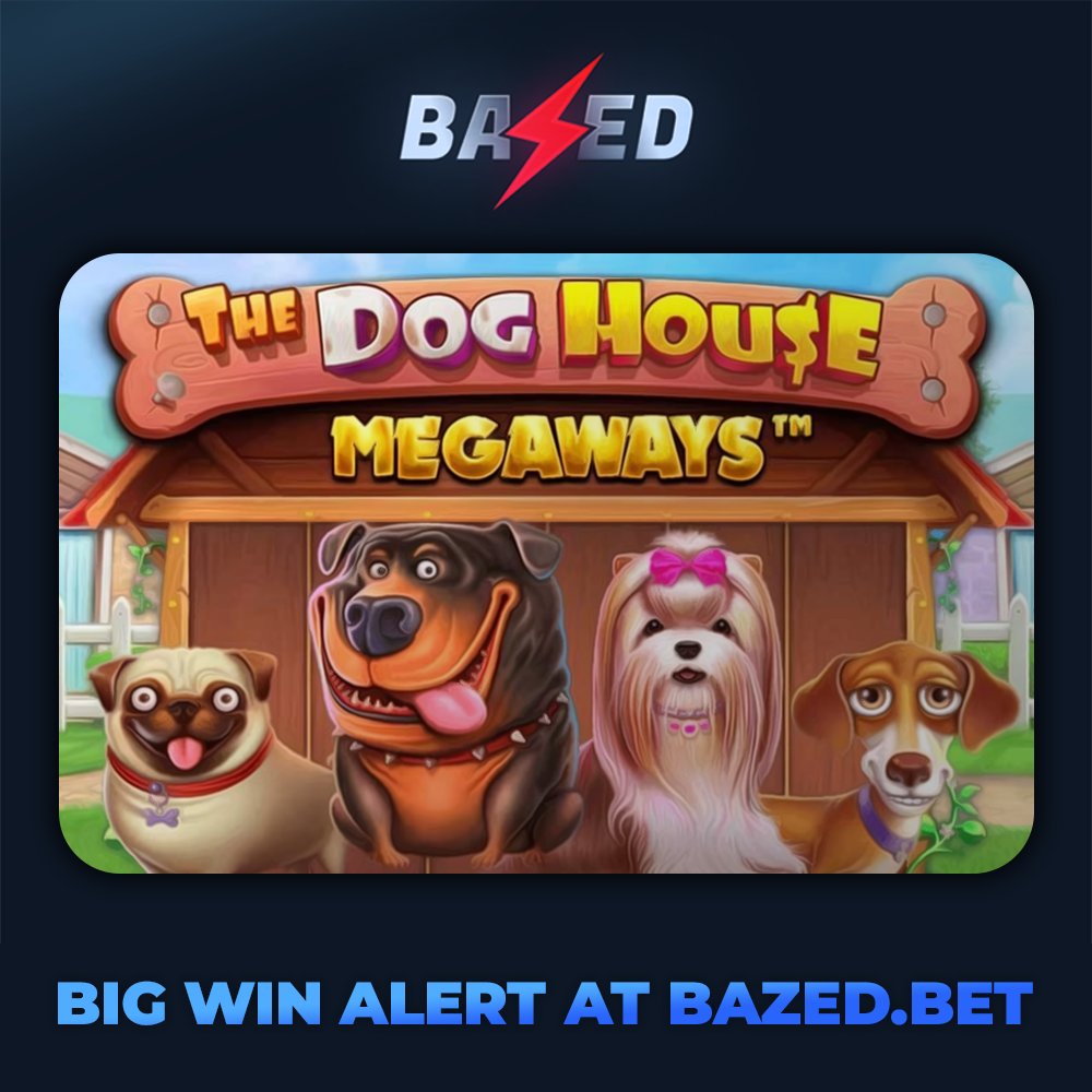 🚨🎉 BIG WIN ALERT AT BAZED.BET!🎉🚨

Player 'Jeronima44' has hit an incredible streak, bagging wins of 106x, 189x, and a jaw-dropping 434x 🤑 on the popular slot #Thedoghouse by #Pragmaticplay.

Think Lady Luck might favor you too? 🍀 Give it a spin at