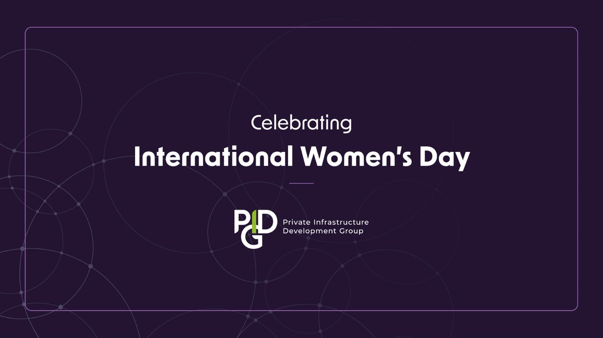 Happy #InternationalWomensDay to all our colleagues and partners! Promoting inclusion through our investments is core to PIDG’s mandate, and we have a high level of ambition to advance gender equality through the empowerment of women and girls.