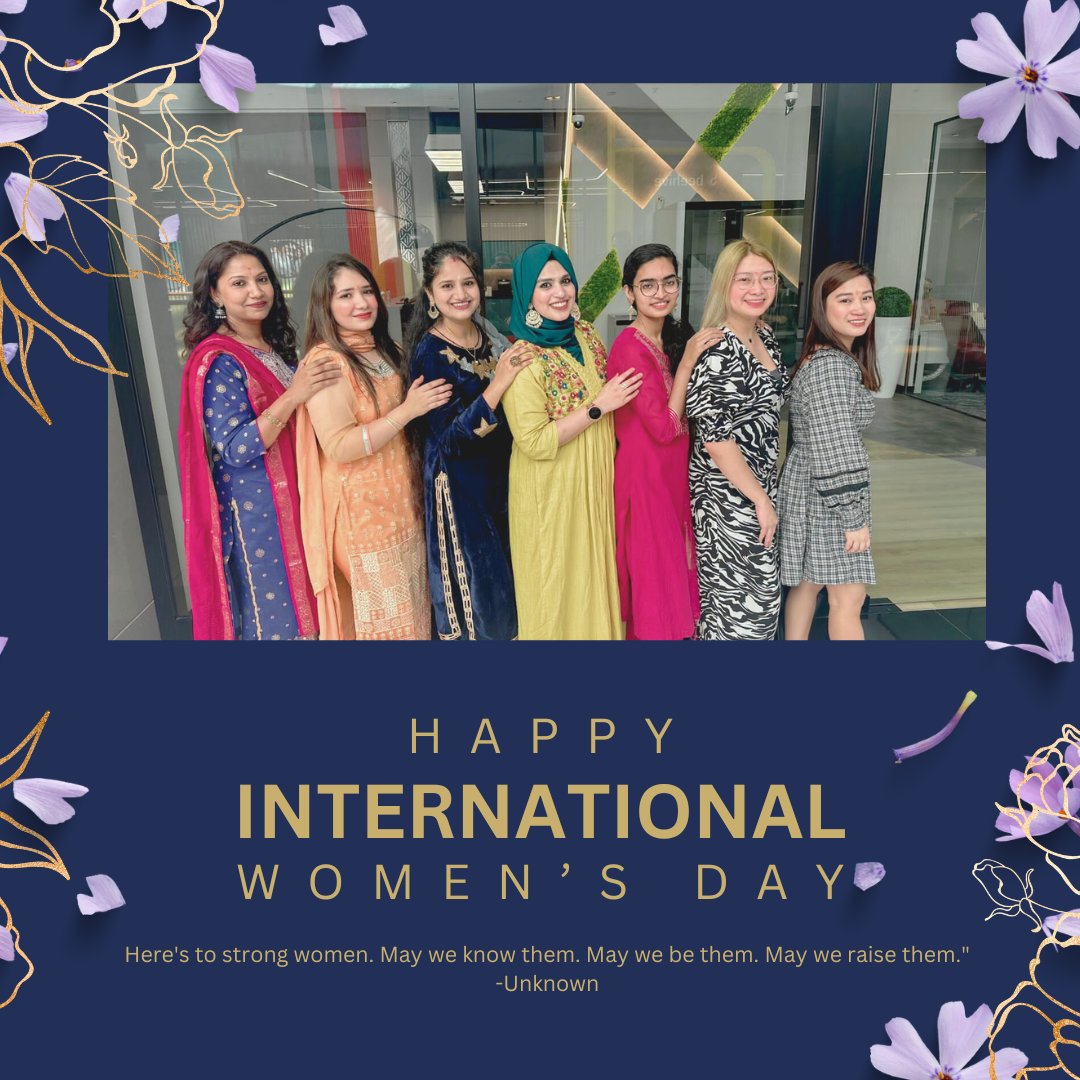 Celebrating the brilliance, beauty, and and achievements of women everywhere. Here's to breaking barriers and making history! 🚺✨

🌸Happy International Women's Day!🌸

#IWD2024 #ChooseToChallenge #InternationalWomensDay