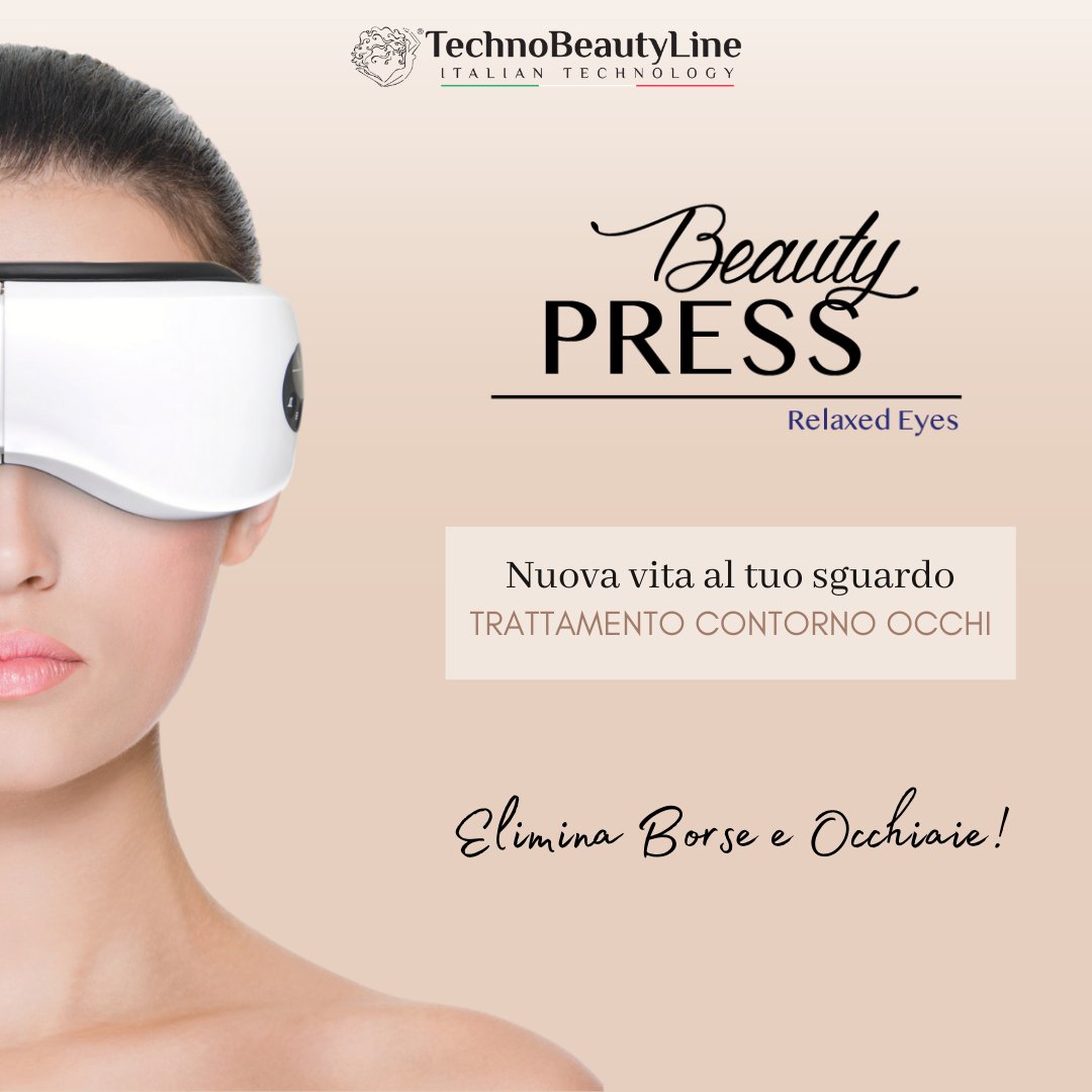 TBeauty_Line's tweet image. Elimina borse e occhiaie in totale relax!
La Pressoterapia occhi effettua un massaggio vibrante rilassante che aiuta a migliorare la circolazione sanguigna e a ridurre lo stress.

#technobeautyline #italiantechnology #skincare #therapy #eye technobeautyline.com/prodotto/beaut…