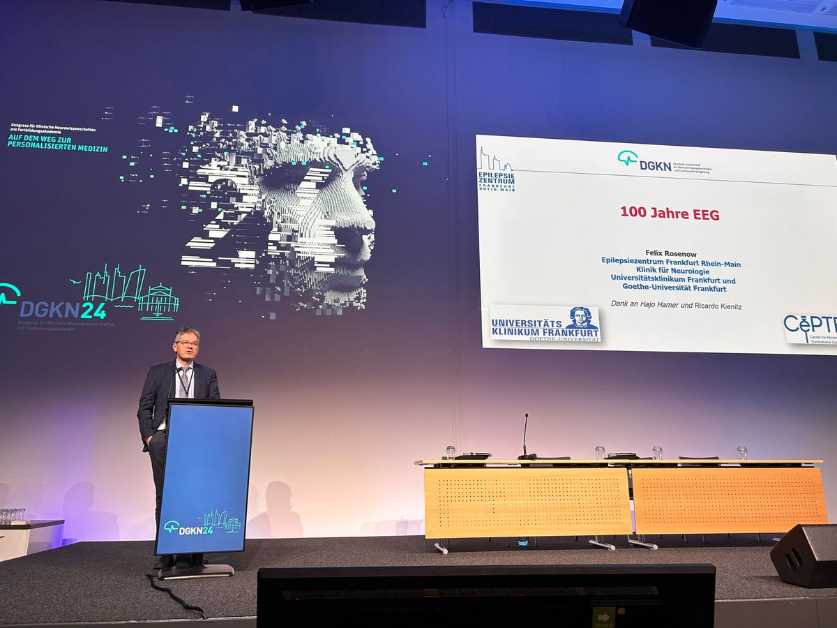 DGKN Spotlight Lecture by Prof. Felix Rosenow on “100 years EEG” #DGKN @dgkn_news