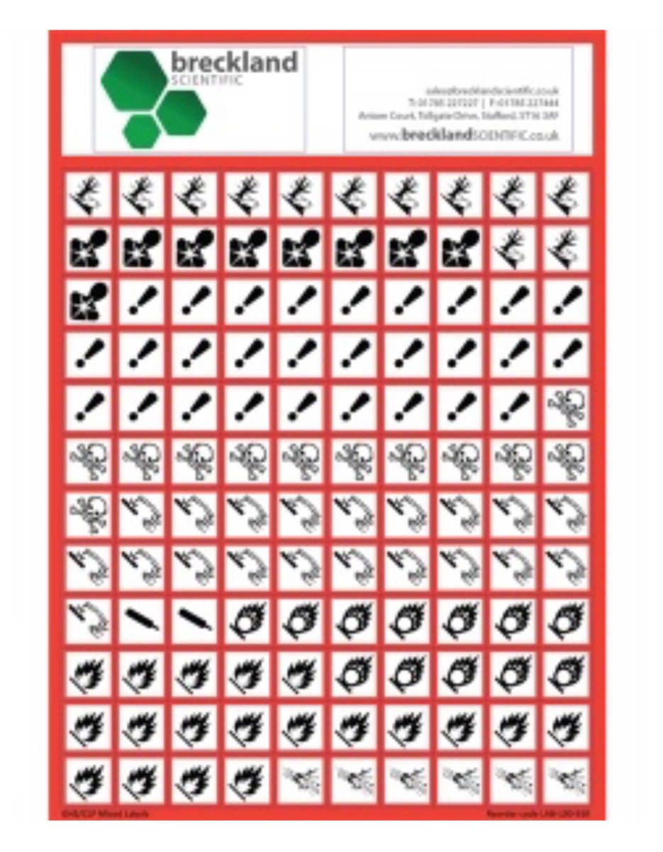 #technicians
Repost this before midday today for a chance to win a pack of our safety labels
brecklandscientific.co.uk/search/for/Lab…
🎉🎉🎉