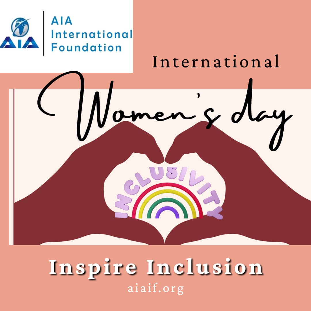 AIAiFoundation's tweet photo. On #InternationalWomenDay @AIAiFoundation is committed to championing #Gender #Equality &amp; the #Wellbeing of #Women &amp; #Youngirls

This year’s theme ‘Invest in Women, Accelerate Progress’ emphasizes the vital role of strategic investment &amp; partnerships in achieving gender equality. https://t.co/eRh2MPLgTb