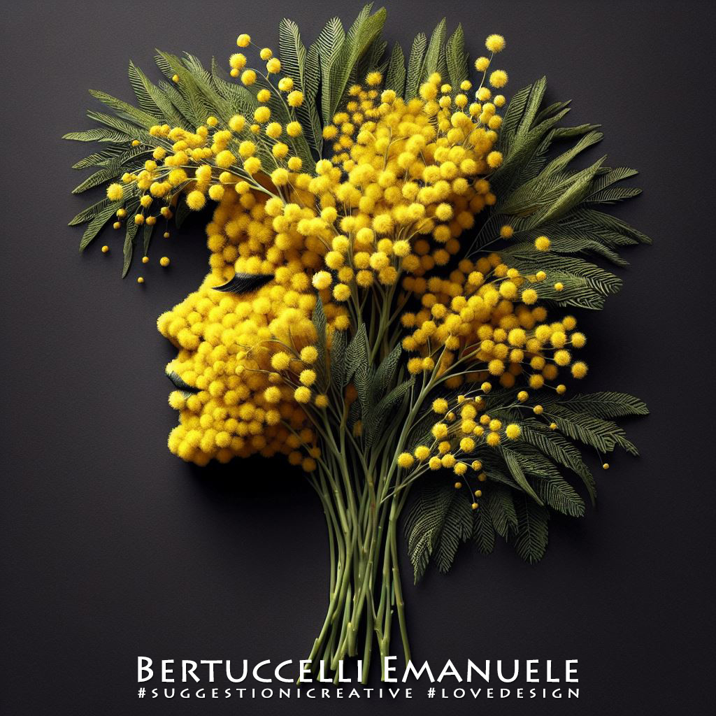 Buona giornata internazionale della Donna! - Good international women's day!
#8marzo #ottomarzo #giornatainternazionaledelladonna #8marchwomensday #mimosa #mimosaflower #digitalart #artedigitale #emanuelebertuccelli #bertuccelliemanuele #sugestionicreative #lovedesign