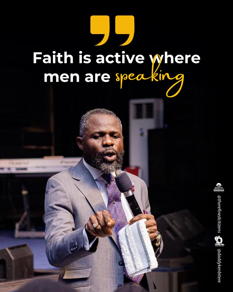 daddykenbitere's tweet photo. The way we operate and express our faith is through our words.
#dkmi #daddyken #trepa #refined #gospel #faith https://t.co/DRxtbjSmDk