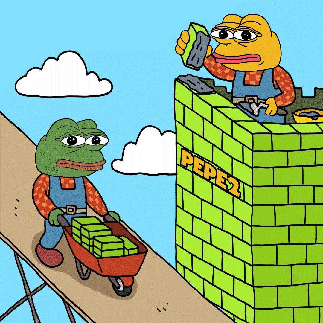 Brick by brick #PEPE2