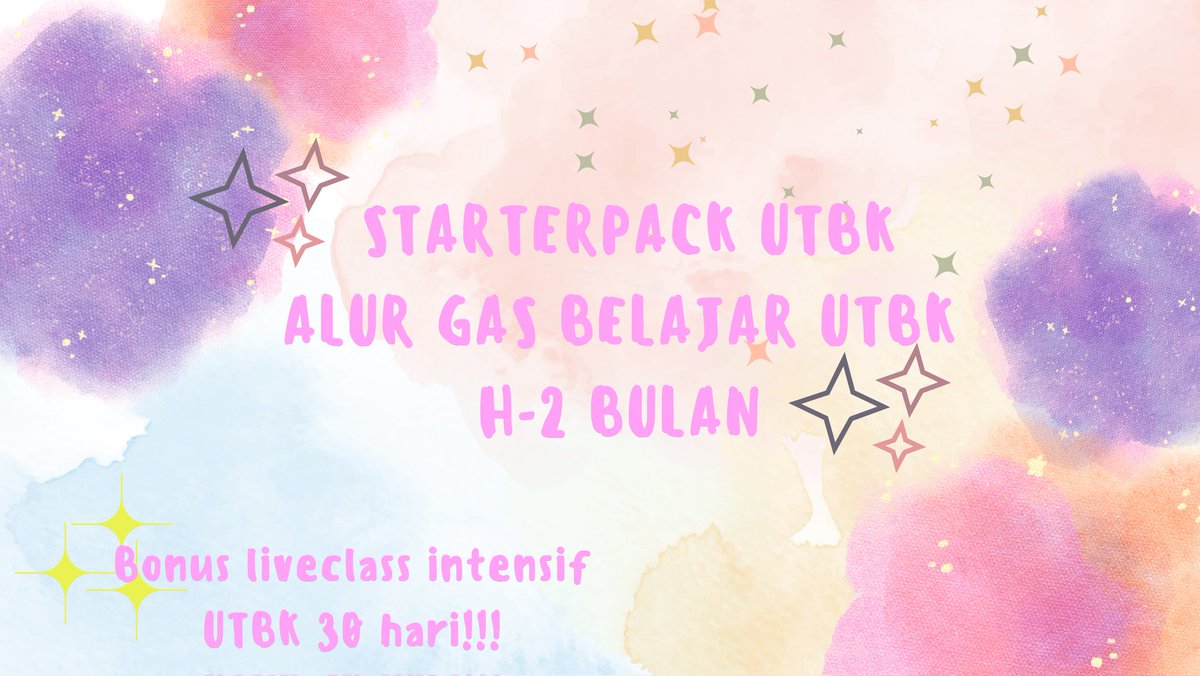 UTBK udah tinggal 2 bulan kurang lagi, tapi masi belum nguasain materi UTBK? atau baru mulai belajar, bingung mulai dari mana?🤔 

Berarti thread ini buat kamu💫
Lemme tell u about STARTERPACK UTBK by Alternatifa Project🤩
#studytwt #snbt2024 #AMBISVERSE