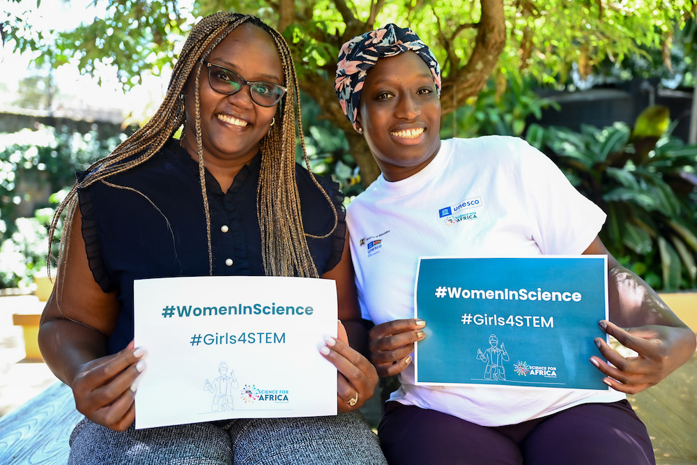 “We have the power & opportunity to shatter the glass ceiling, empowering women to reach their full potential and drive scientific progress for all.”Read this exciting piece by @DorisWangariN & @fatu_b_phd on closing the gender gap in science 🔗 bit.ly/3wLGm3W #IWD2024