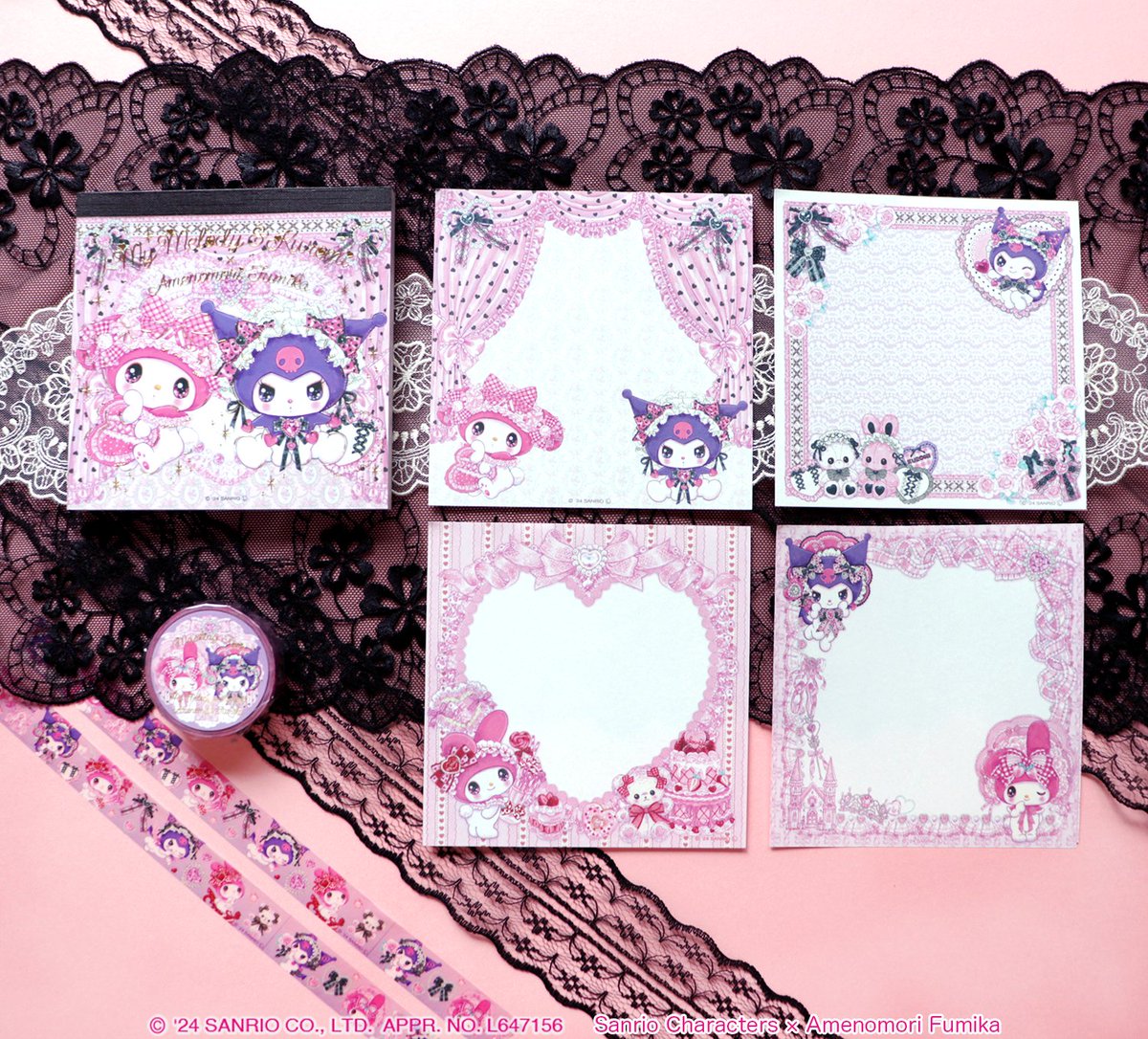 AmenomoriFumika's tweet photo. ∴∵∴ ୨୧ ∴∵∴ ୨୧ ∴∵∴ ୨୧ ∴∵∴
Sanrio characters × Amenomori Fumika

🩷My Melody×Kuromi💜
∴∵∴ ୨୧ ∴∵∴ ୨୧ ∴∵∴ ୨୧ ∴∵∴ https://t.co/k1bfWIIEeX