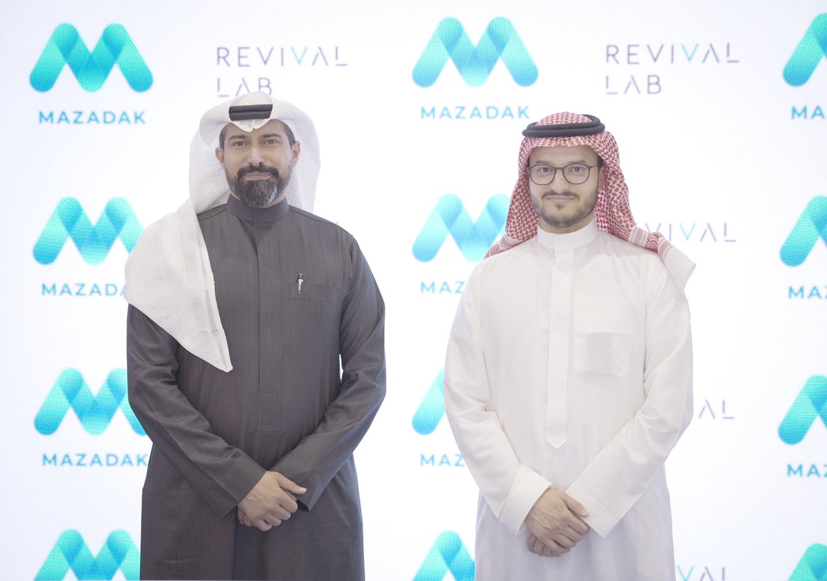 Mazadak - مزادك (@mazadak_sa) on Twitter photo نقطة تحول في عالم المزادات الإلكترونية!
نعلن عن بداية فصل جديد مليء بالتقدم والإنجازات، بعد إغلاقنا لجولة استثمارية بارزة بقيمة 37.5 مليون ريال بقيادة <a href="/revival_lab/">Revival Lab</a>.
وذلك في إطار سعينا المستمر لتحسين وابتكار طرق جديدة لتسهيل المزادات 📲
#leap24 #ليب٢٤ #ليب #leap2024 نقطة تحول في عالم المزادات الإلكترونية!
نعلن عن بداية فصل جديد مليء بالتقدم والإنجازات، بعد إغلاقنا لجولة استثمارية بارزة بقيمة 37.5 مليون ريال بقيادة <a href="/revival_lab/">Revival Lab</a>.
وذلك في إطار سعينا المستمر لتحسين وابتكار طرق جديدة لتسهيل المزادات 📲
#leap24 #ليب٢٤ #ليب #leap2024