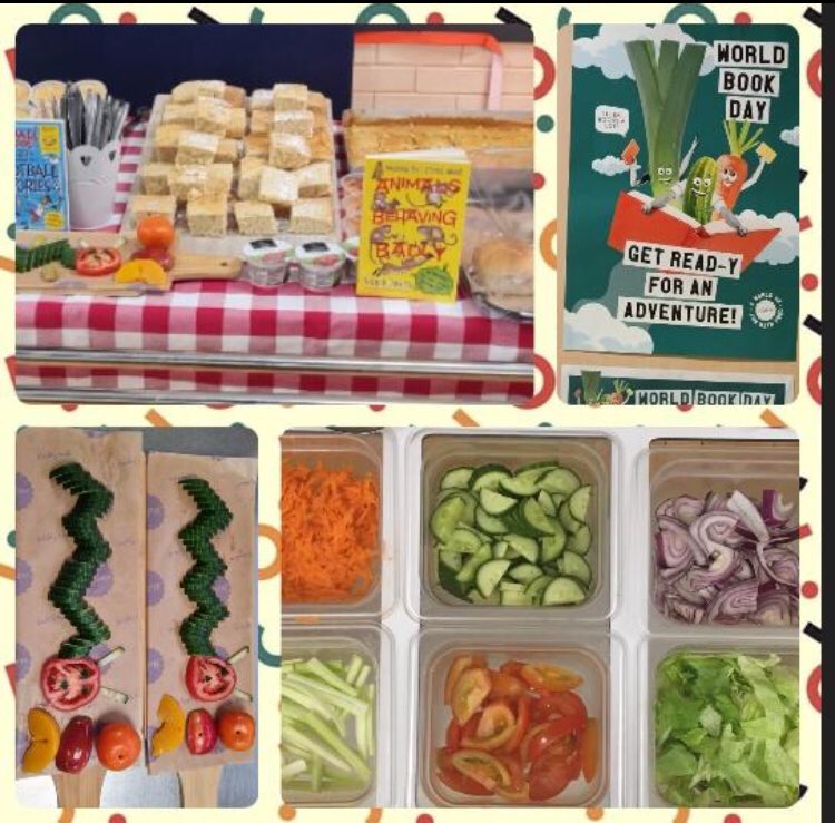 World book day themed lunch <a href="/DeltaMPA/">Delta Montagu Primary Academy</a> 🌎📚 <a href="/mellorscatering/">Mellors Catering Services</a>  #WorldBookDay2024