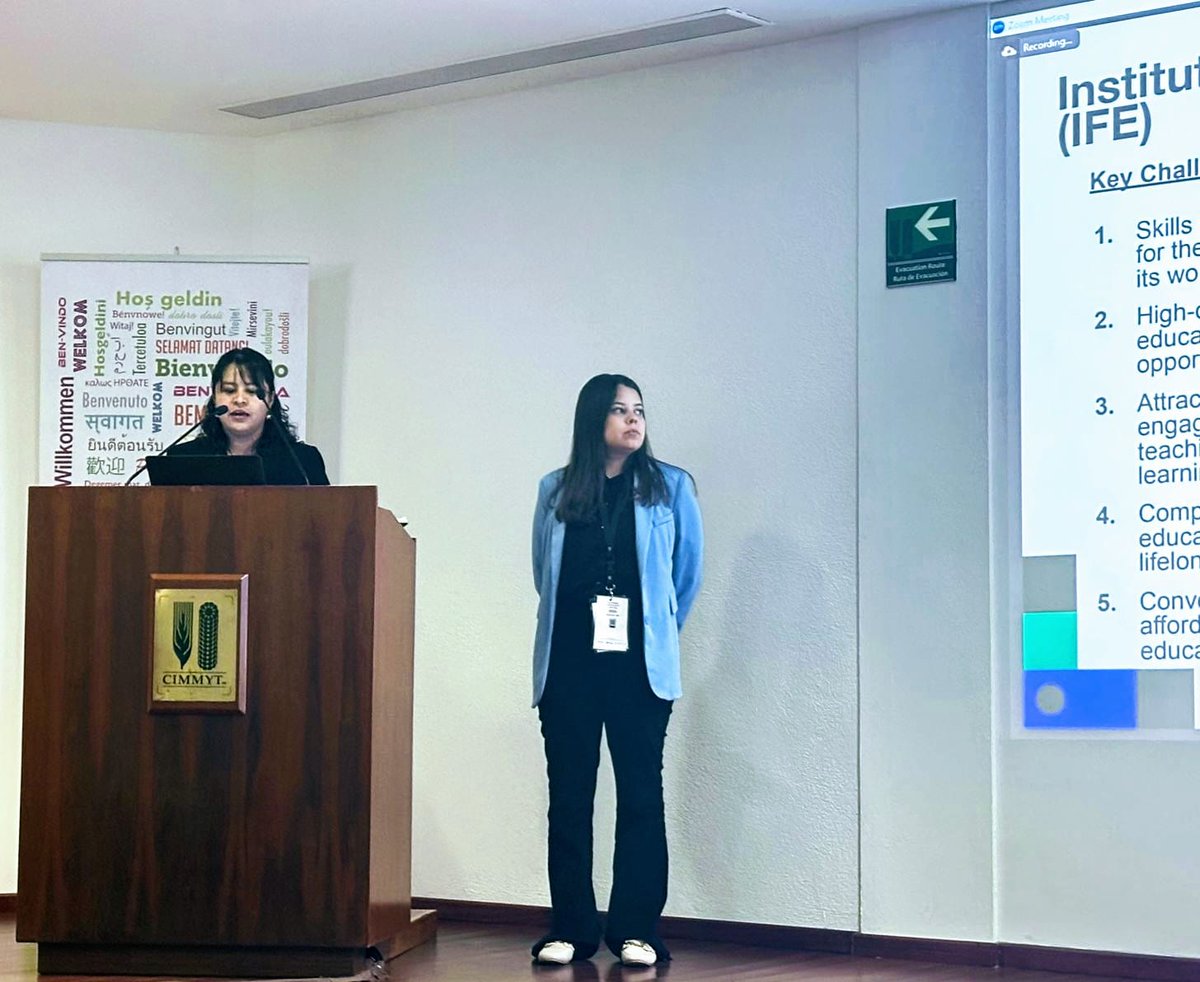 igrezan's tweet image. Equipo #DataHub del @EdInnovationIFE @tecdemonterrey presentando su estrategia de mobilización de datos #Dataverse2024 en @DataCite
Se parte de las convocatorias y explora nuestras colecciones de datos datahub.tec.mx/dataverse/ife
#ConnectingResearch