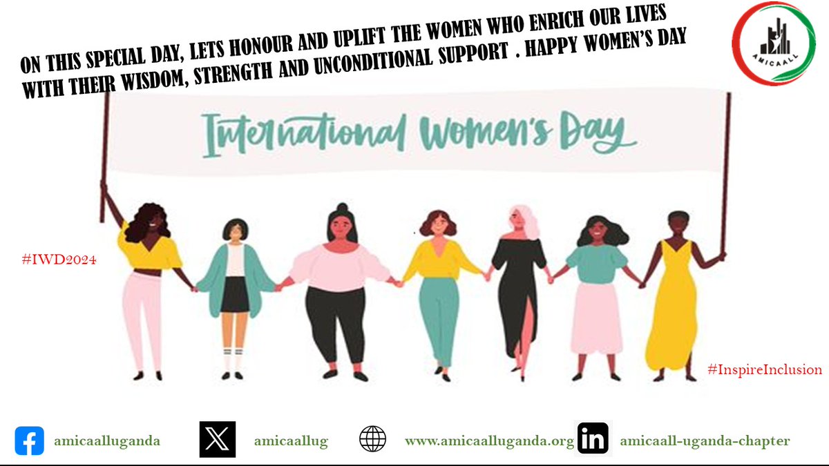Today, we join the rest of the world to commemorate the #IWD2024 with a theme; #InspireInclusion We honor their incredible courage, strength, dedication, resilience and unwavering commitment to shape our nation's narrative and drive positive change. #InternationalWomensDay2024