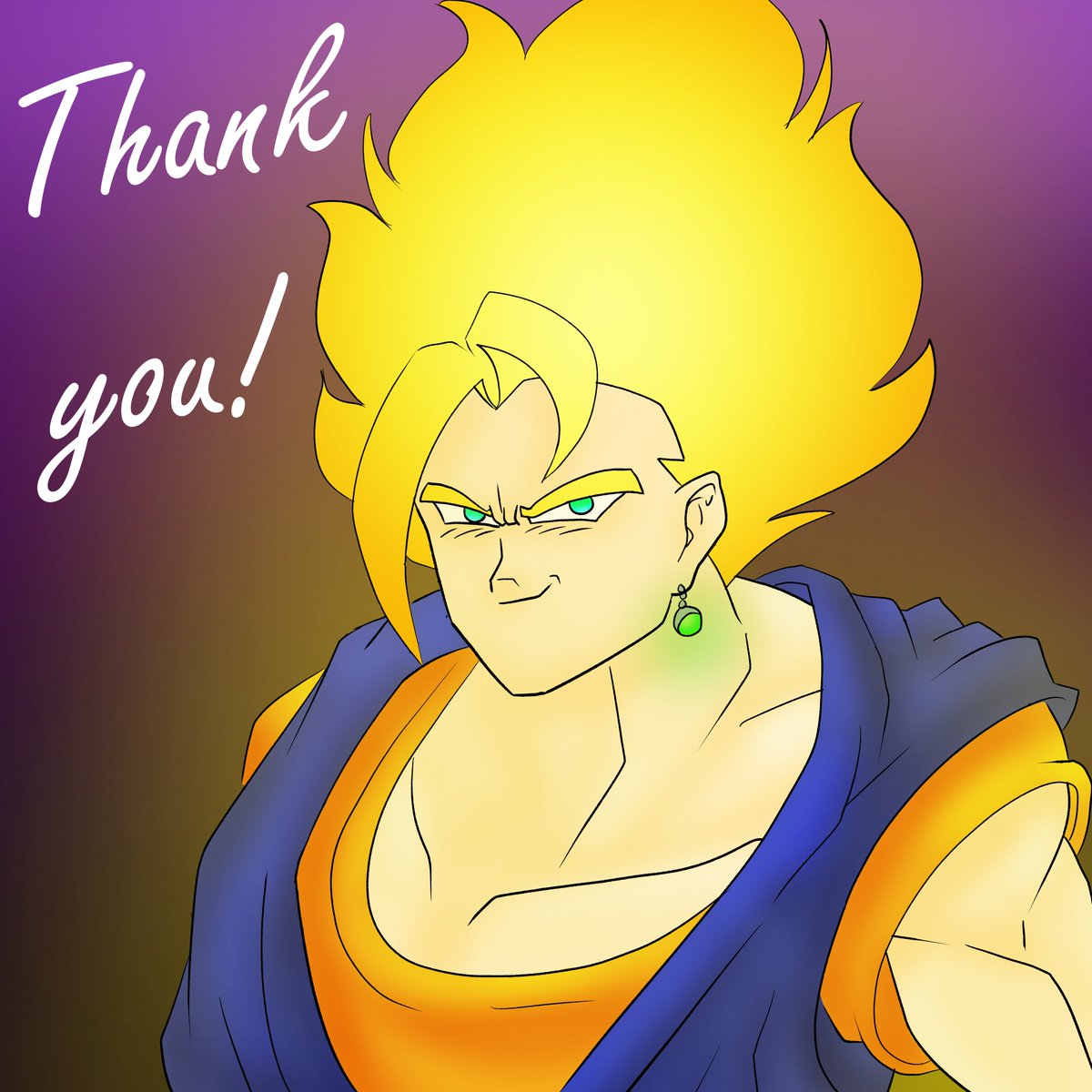 Tyson_H634's tweet photo. I put this together quickly, but I had to get something out. Vegito is my favorite character. https://t.co/iUGTtg7FBj