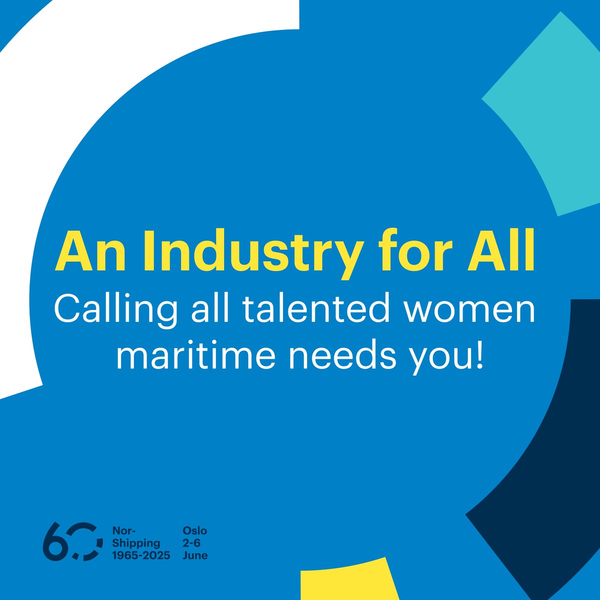 NorShipping's tweet photo. Calling all talented women – maritime needs you! 
Nor-Shipping is seizing this International Women’s Day to relaunch our popular interview series An Industry for All. https://t.co/am0TTY29uM
@KOGMaritime https://t.co/So35Bau985