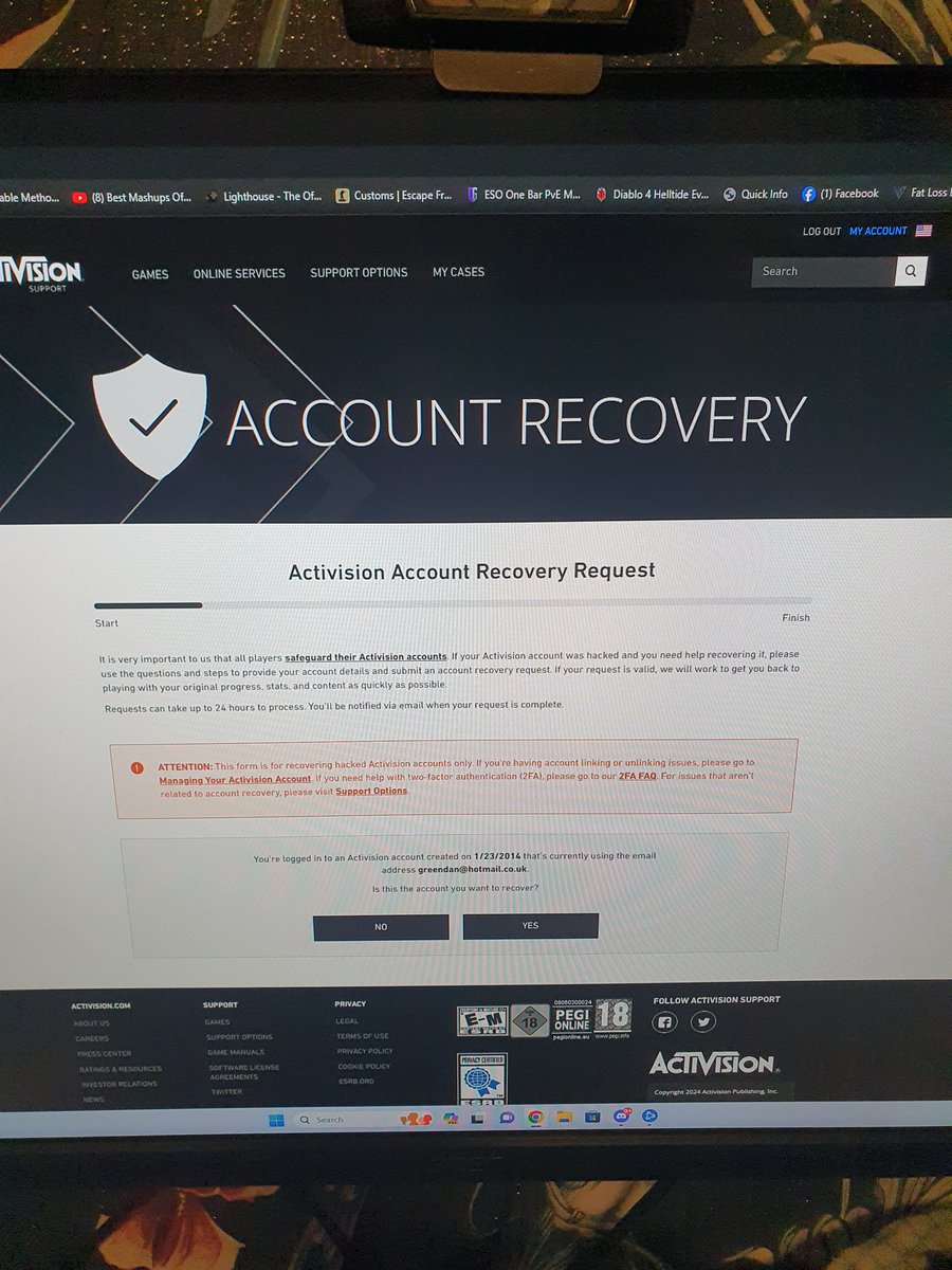 MDangaming's tweet photo. When you wake up to your cod account being hacked and banned via a randomly added steam account come on help a brother out and reply to the ticket guys
@Activision @ATVIAssist @Steam https://t.co/dUsesxiYvW