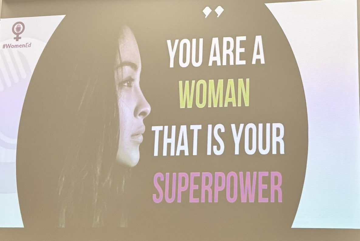 WomenEd 10%Braver #DisruptiveWomen tweet media