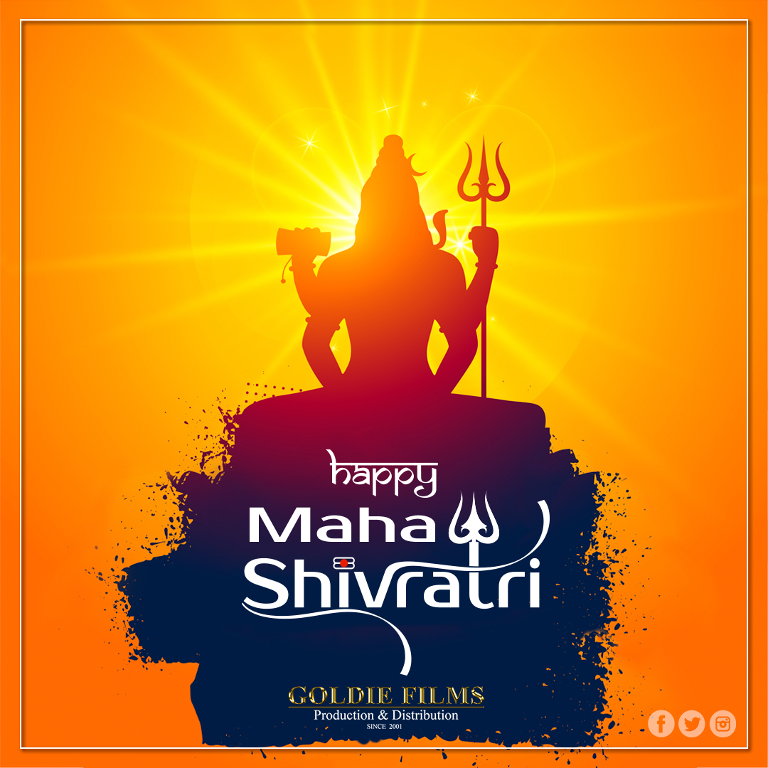 As we worship Lord Shiva on Mahashivratri, may his presence bring serenity and tranquility to your life. #happyShivaratri #Shivaratri #goldiefilms @SauravGoldie