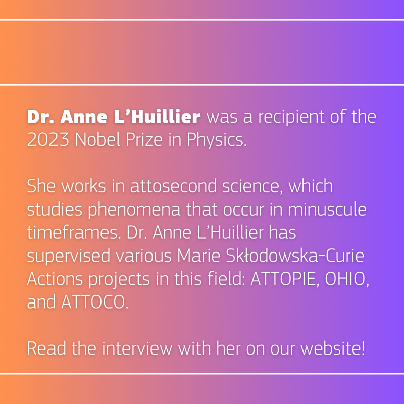 REA_research's tweet photo. It's International Women's Day! #IWD2024

We're investing in women researchers to advance science across Europe. See our selection below; from a #NobelLaureate to a #EUGreenDeal project coordinator.

And get involved: what woman has inspired you in research? Comment below! 🙋‍♀️