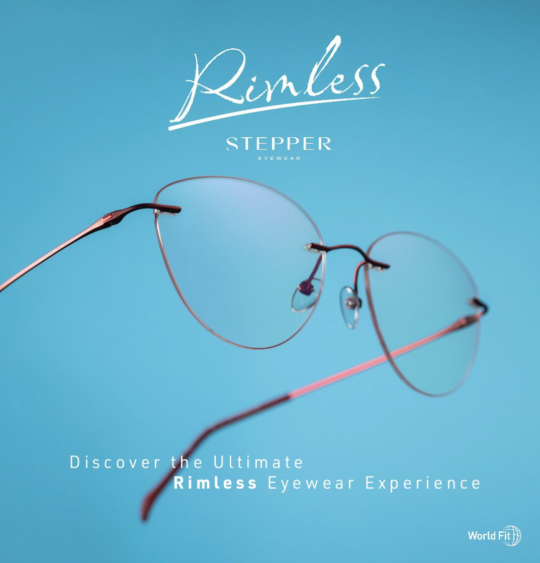 simonohara1's tweet photo. An extensive STEPPER Rimless collection available 👇

CALL / DM for further details. Thank you.

#steppereyewear #rimless #titanium #theperfectfit https://t.co/iVyePDPWzh