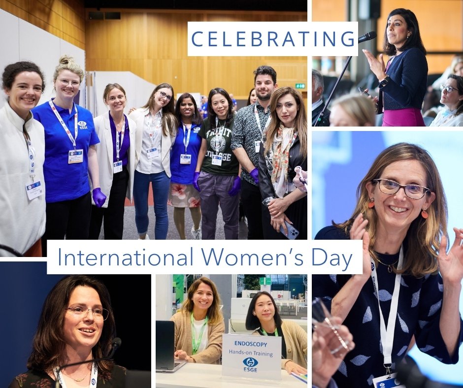 ESGE is committed to #equality #diversity & #inclusion & we celebrate #internationalwomensday with all our members. We're proud of the valuable contribution women make to endoscopy as endoscopists, nurses, researchers, educators, mentors & leaders. esge.com/diversity-equi…