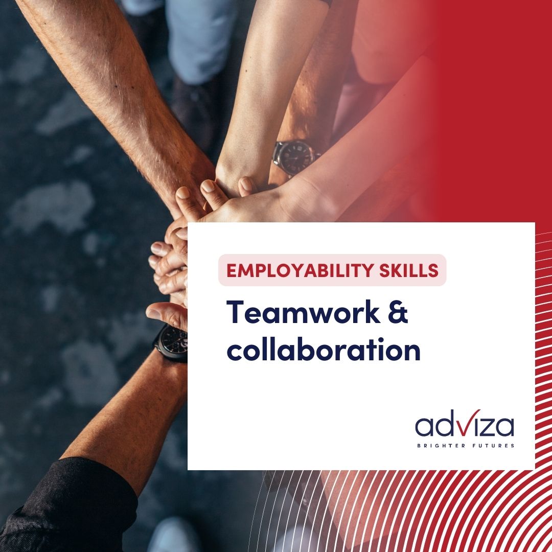 eCLIPS_Adviza's tweet photo. 💡 Transferrable skills for National Careers Week #3: Teamwork
🤝Teamwork is the ability to work well with colleagues, respecting diverse opinions and contributions. https://t.co/aQXRpvrfbz