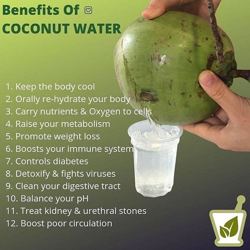 OrganicLiveFood's tweet photo. Benefits of Coconut water 🥥
https://t.co/ExPyBsJXPc
Energy booster
Alternatives for sugary juices
Helps to lose weight
Manage diabetes
Beneficial for heart health
Reduce high blood pressure
Help in good digestion
May help to detox the body