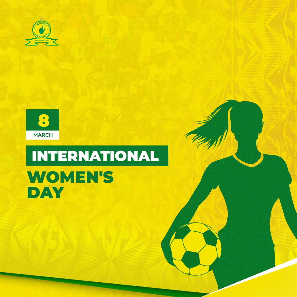 Mamelodi Sundowns celebrates all women! 🌸

We honor and appreciate the incredible contributions of women, both on and off the field. To all the amazing women out there, thank you for your strength, passion, and resilience. 👆

#Sundowns #SundownsLadies #InternationalWomensDay