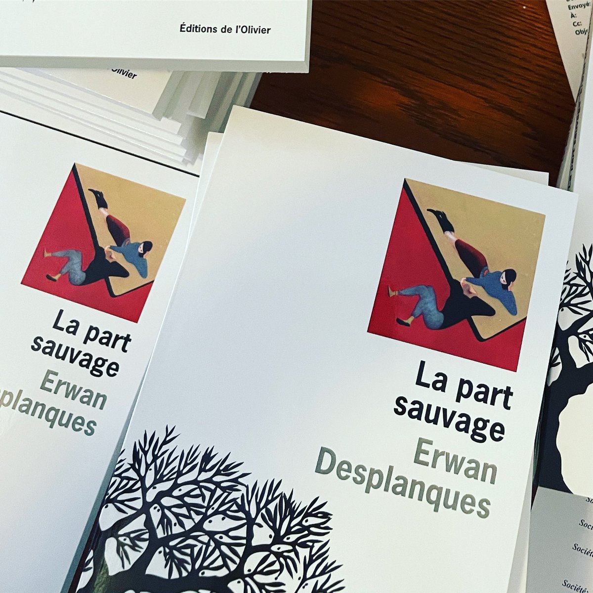 Mon nouveau livre, La Part sauvage, sort aujourd’hui en librairie. Dix nouvelles sur les liens, les traces, les voies détournées par lesquelles on exprime son ressenti ou l’on accorde son pardon. Il est beau, je vous le confie ! 😙 <a href="/EdLolivier/">Éditionsdel'Olivier</a> #lapartsauvage #litterature