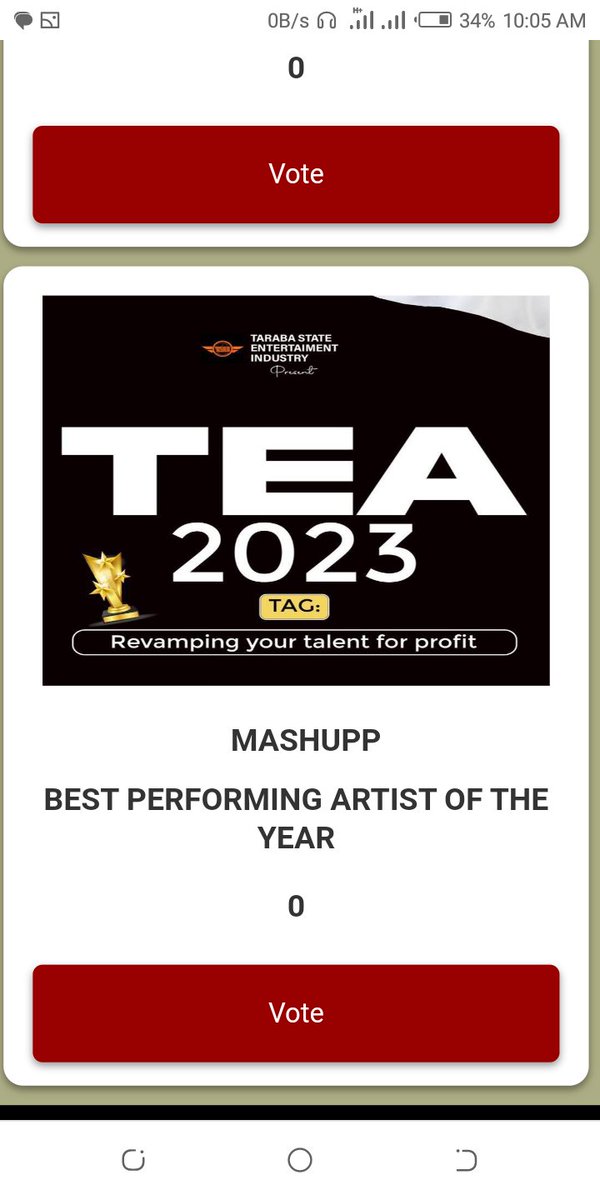 mashup4real's tweet photo. Thanks to Taraba State Entertainment Industry for TEA nominations. Let get this home fam🙇🏾‍♂️ https://t.co/6WKYvODkM9