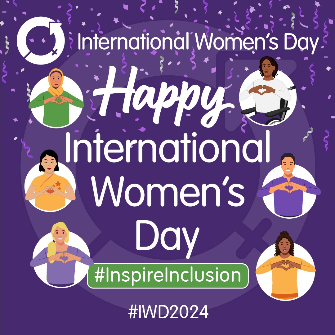 Happy International Women's Day #IWD2024 #makeway #InternationalWomensDay #intersectional SRHR