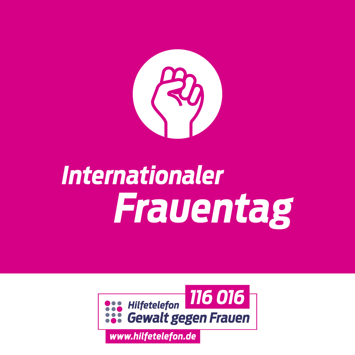 Dem Schutz von Frauen vor Gewalt und der Beseitigung jeglicher Formen von geschlechtsspezifischer Gewalt sollte politisch Priorität eingeräumt werden – das ist die Botschaft am heutigen Internationalen Frauentag. (1/3)