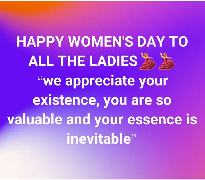 Happy Women's Day