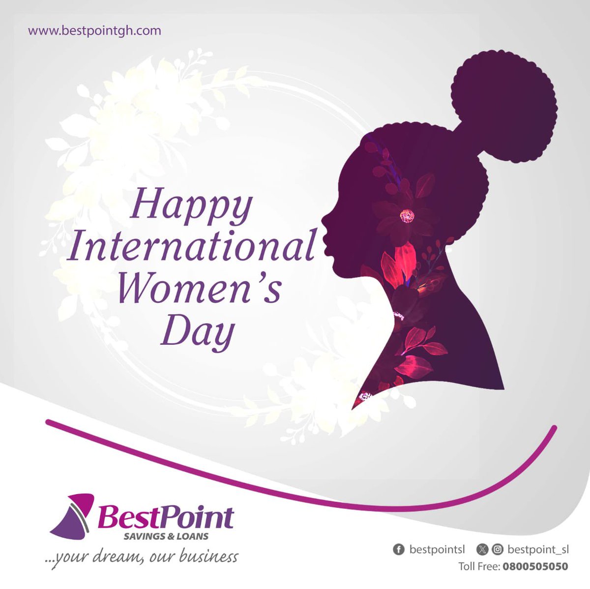 bestpointsl's tweet photo. We wish all women a Happy International Women's Day.

#women #womensday #banks #Despitemedia #BestPointis10 #BestPoint #YourDreamOurBusiness https://t.co/VjnGE2Np18