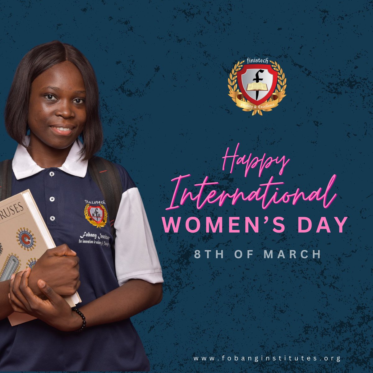 fobang_inst's tweet photo. In the halls of FINISTECH, brilliance unveils, 
Where female minds soar, breaking barriers and trails.
With passion and knowledge, they shape the world anew,
Empowering innovation, their dreams pursue.
To our FINISTECH Women, may your brilliance shine bright, on this Women's Day. https://t.co/ubuanwrTm2