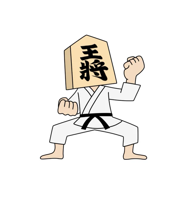 スタディー将棋さんへちょっとノリで描きました良かったらアイコンにでも使ってください 