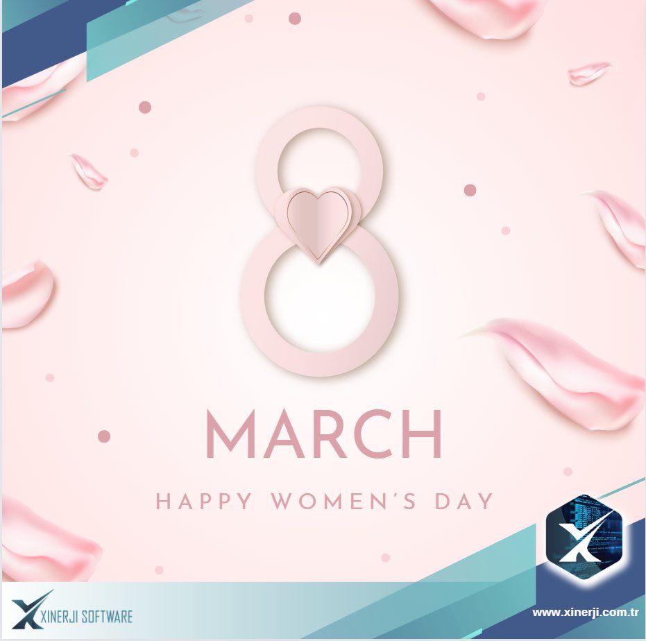 XinerjiSoftware's tweet photo. Dünya sahnesindeki her başarı hikayesinde, cesur ve güçlü kadınlar var. Kadınlar Günü'nde, hayatımızdaki tüm kadınların gücünü ve başarılarını kutluyor, onlara saygı ve sevgimizi sunuyoruz. Birlikte daha parlak bir gelecek inşa edeceğiz! 💪🌸 #KadınlarGünü #GüçlüKadınlar #Xinerji https://t.co/eeIRWfbD4S
