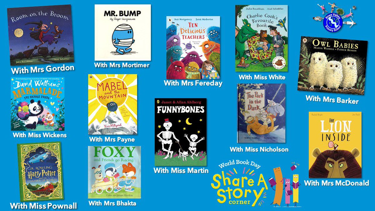 In celebration of World Book Day, some of our teachers have shared their favourite stories for you to enjoy at home. These are available on your child’s Google Classroom stream and will soon be available to watch on our school website 🤩🤩📚