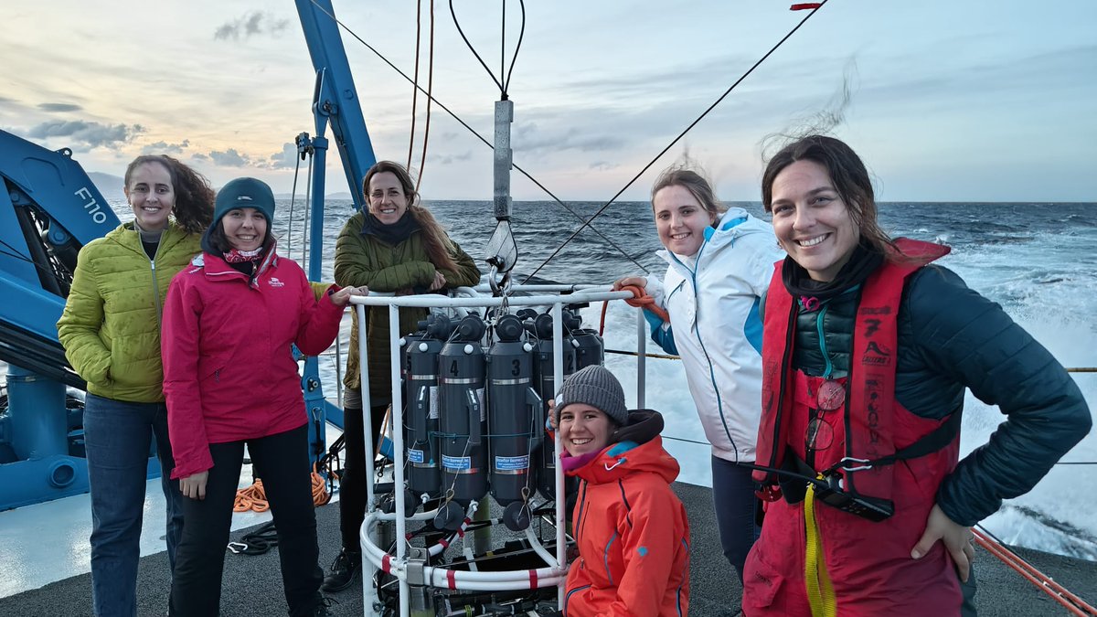 Oceanografia s'escriu en femení ♀️
A bord del SOCIB trenquem el sostre de vidre! #8març