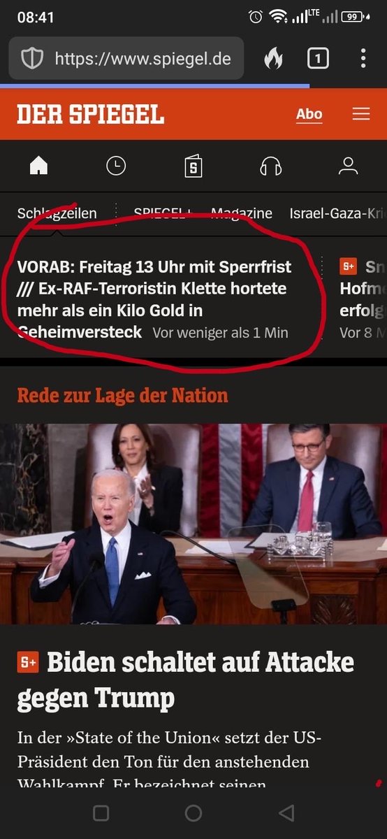 mwiesenb's tweet photo. 8:41 ist nicht 13Uhr ⁦⁦@spiegelonline⁩ ☺️ 
#Automatisierung führt eben auch zu Fehlern im #Journalismus
#raf #Eilmeldung https://t.co/WHhtlyjPTf