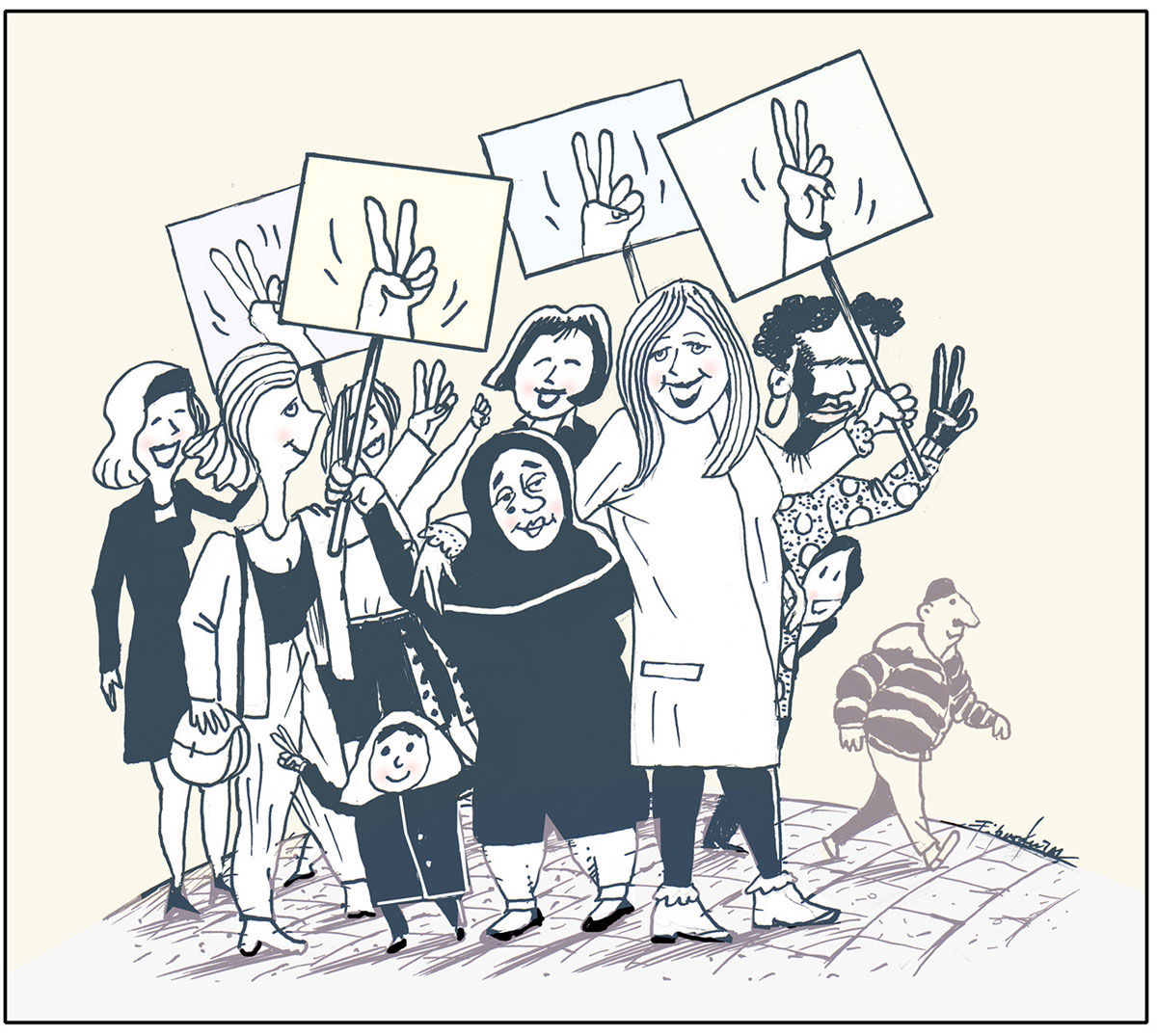 #womensday2024 #editorialcartoon #editorialillustration #internationalwomensday #workingwomenDay #cartooningforpeace #CartooningForWomen #firuzkutal