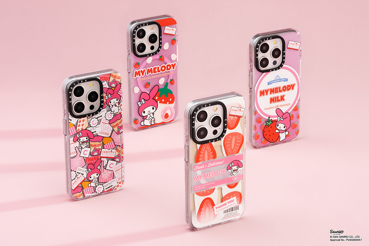 可愛い8色選択】CASETiFY マイメロディ My Melody ケースティファイ