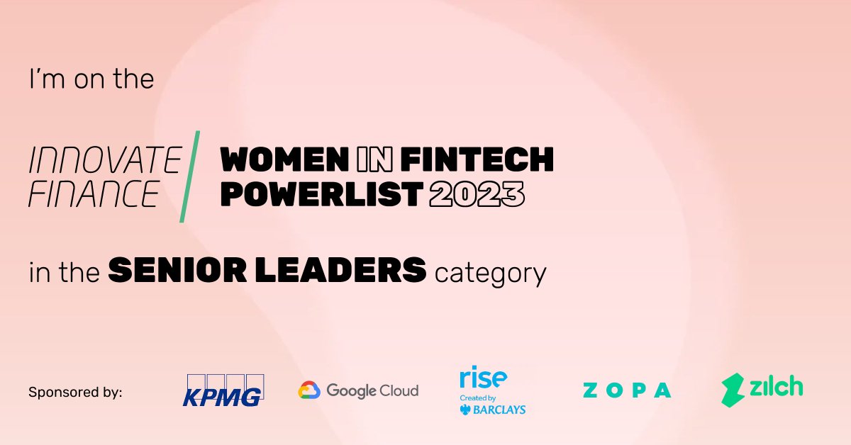 FintechGalaxy's tweet photo. 🌟 We are proud to announce that @MirnaSleiman, CEO and Founder of @FintechGalaxy, has been listed in the Senior Leaders category of @InnFin Women in Fintech Powerlist 2023🚀
Don't forget to check out the full list at https://t.co/7j2CefW3C8
#WIFPowerlist23 #womenleadership #MENA https://t.co/dQY0LgsSjq