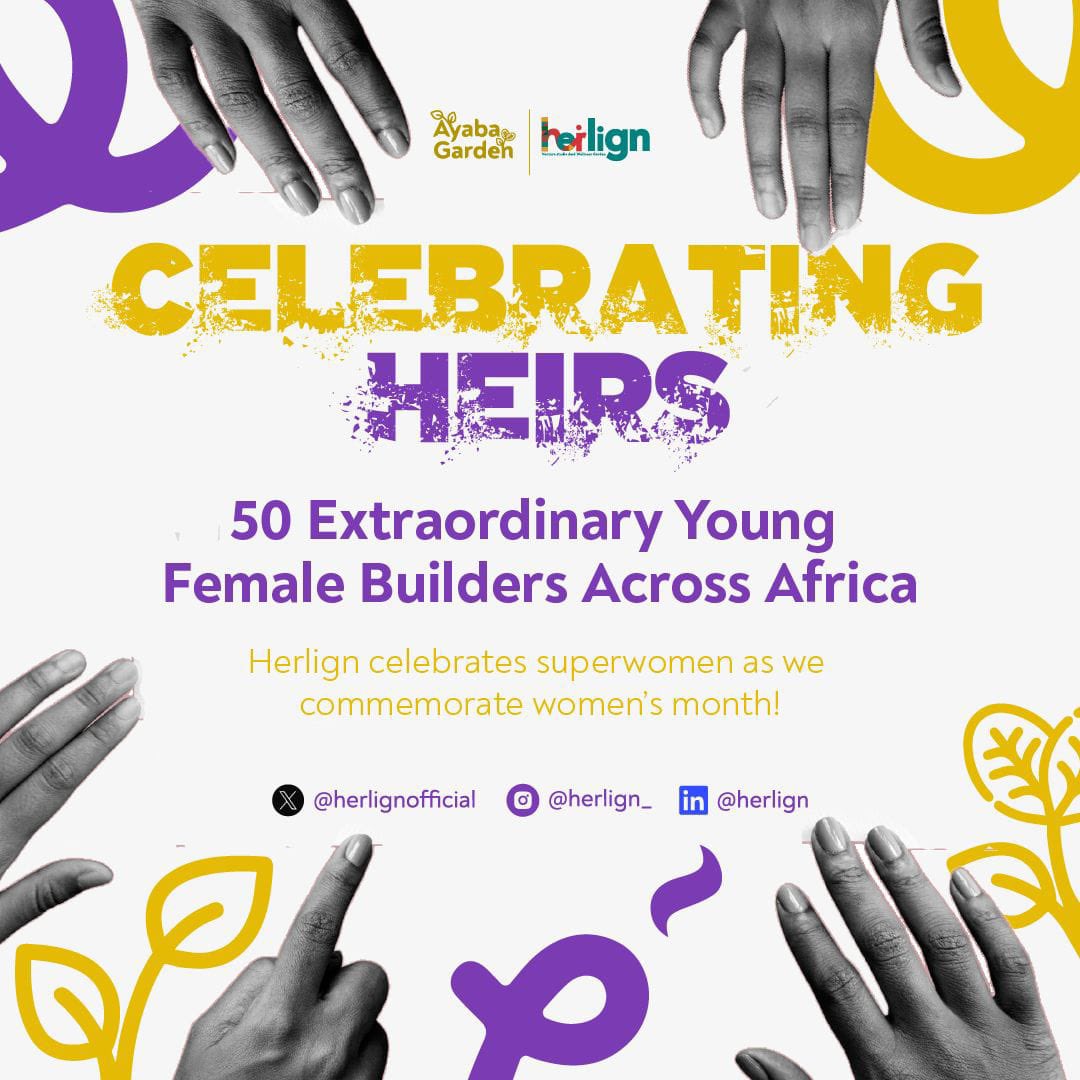 Herlignofficial's tweet photo. We’re kicking off Women’s Month with an exciting opportunity to honor our heirs! Join us in celebrating 50 exceptional builders across Africa – the ones shaping the future of our continent. Stay tuned as we share their stories and impact over the next few days. Cheers !🥂 https://t.co/TzuWN9RXwY
