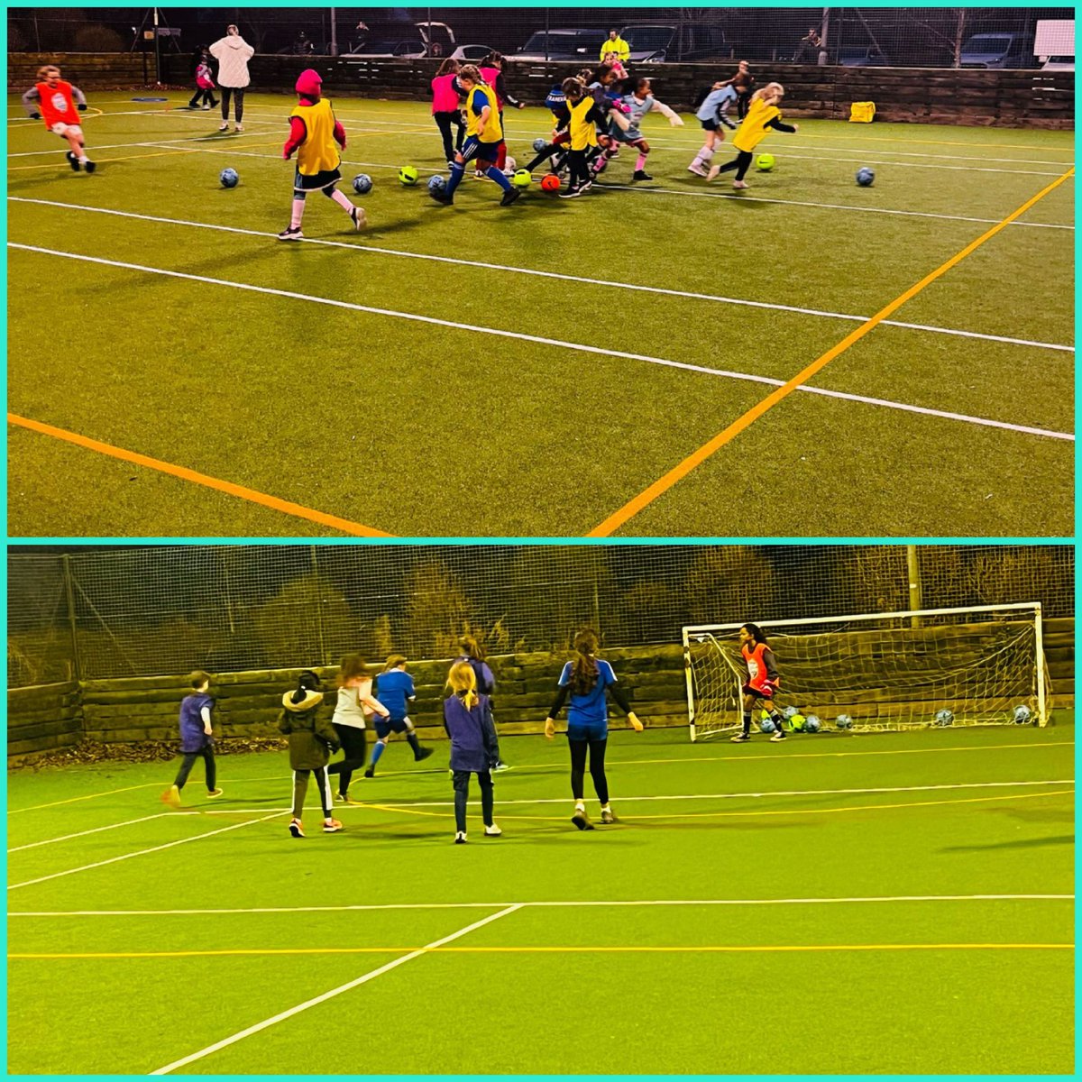 Another busy one last night at our #WeetabixWildcats session 😊
Great prep for our #letgirlsplay Biggest Ever Football Session today at <a href="/HoughtonPrimary/">Houghton CE Primary</a>, marking International Women's Day #IWD2024 
If you'd like us to come to your school, drop us a message
💙🖤⚽️